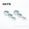 ISO10513 Grado 8 Zinc chapado en zinc Metal Hexagon Tuercas